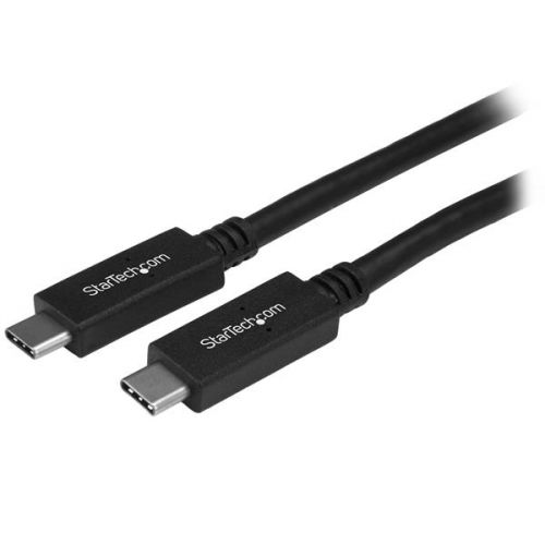 StarTech.com 1m 10 Gbps 4K USB-IF Certified Charge and Sync USB-C to USB-C Cable