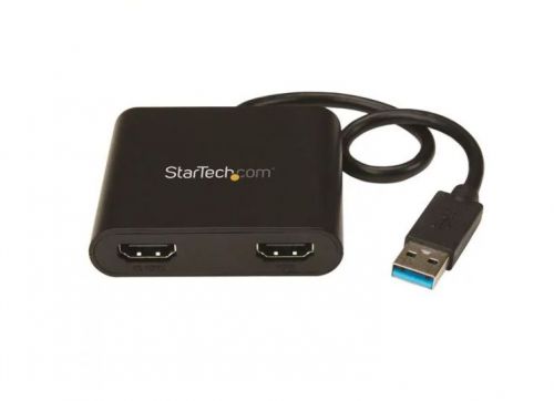StarTech.com USB 3.0 to Dual HDMI Adapter 4K