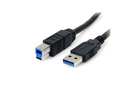 StarTech 10 ft Black SuperSpeed USB 3.0 Cable A