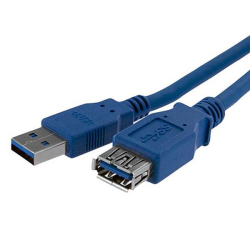 StarTech.com 1m Blue M to F USB 3.0 Extension Cable