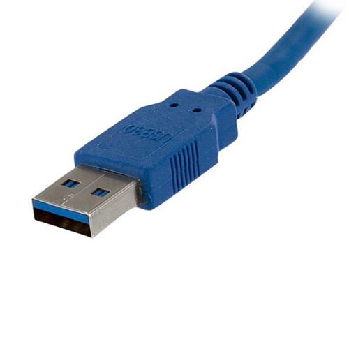 StarTech.com 1m Blue M to F USB 3.0 Extension Cable