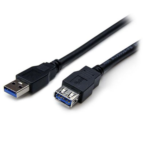 StarTech 6ft Black SuperSpeed USB 3.0 Cable