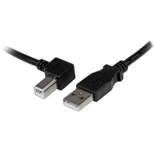 StarTech.com 1m USB 2.0 A to Left Angle B Cable