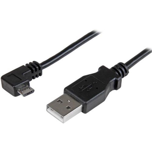 StarTech.com 1m A to Right Angle Micro USB Cable
