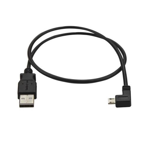 StarTech.com 0.5m Left Angle Micro USB Cable