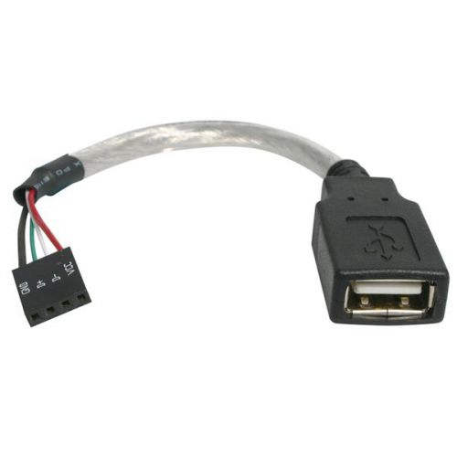 StarTech.com 6in USB 2.0 A Female to Motherboard Cable