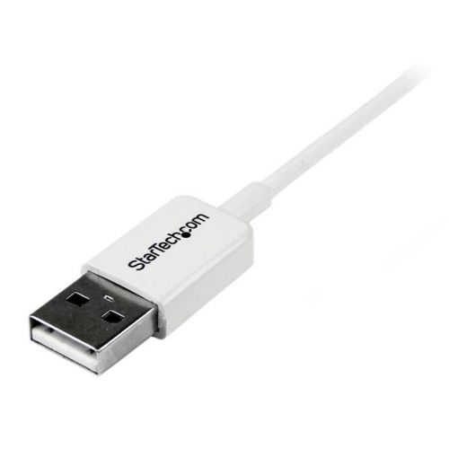 StarTech.com 1m USB A to Micro B White Cable