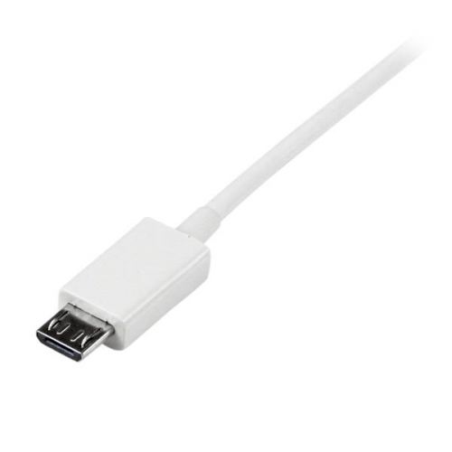 StarTech.com 2m White Micro USB Cable A to Micro B