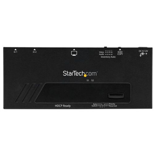 StarTech.com 2 Port HDMI Auto Switch 1080p