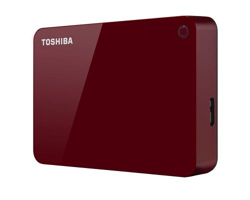 Toshiba 3TB Canvio Advance USB3 Red External HDD