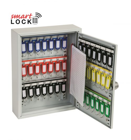 Phoenix Commercial Key Cabinet KC0601N 42 Hook with Net Code Electronic Lock.
