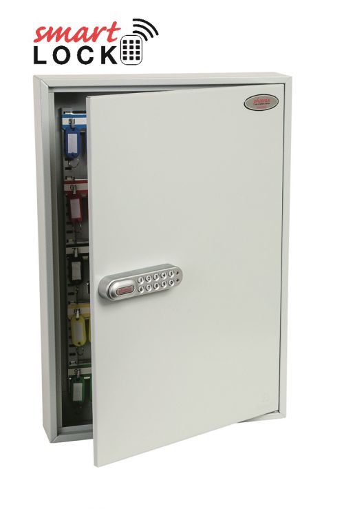 Phoenix Commercial Key Cabinet KC0603N 100 Hook with Net Code Electronic Lock. Key Cabinets PX0056