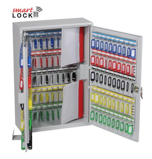 Phoenix Commercial Key Cabinet KC0604N 200 Hook with Net Code Electronic Lock. Key Cabinets PX0060
