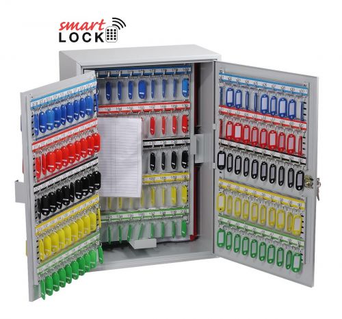 PX0060 | THE PHOENIX COMMERCIAL KEY CABINET KS0604N is a high quality Key Cabinet with 200 key hooks.  