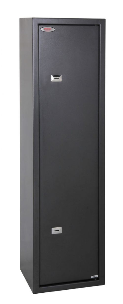 Phoenix Lacerta GS8002K 5 Gun Safe with 2 Key Locks