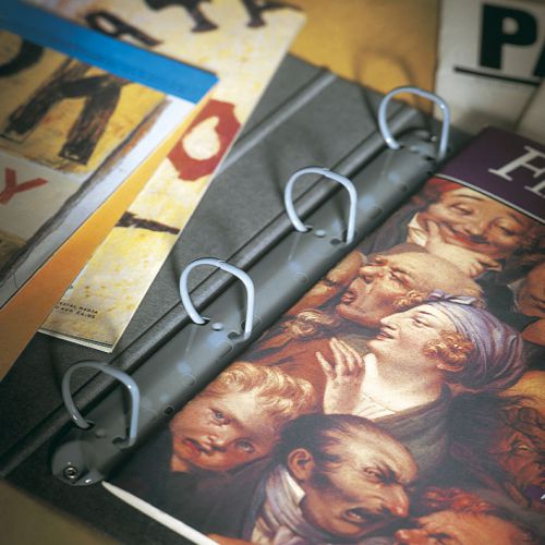 3L Filing Strips 295mm A4 Transparent 8804-100 PK100 3for2