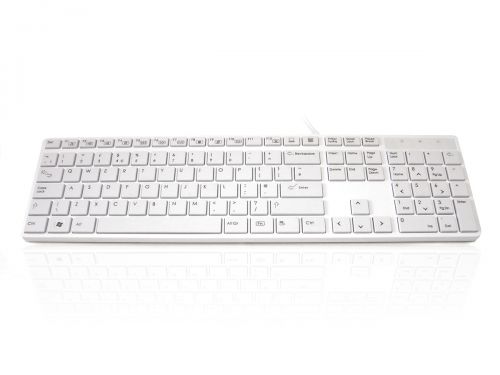 Accuratus 301 USB White Keyboard
