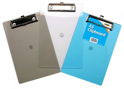 Tiger A5 Clipboard Assorted PK12