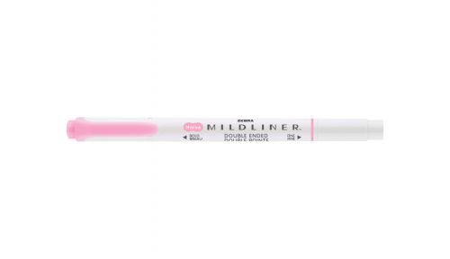 Zebra Mildliner Double Ended Highlighter Pink PK10