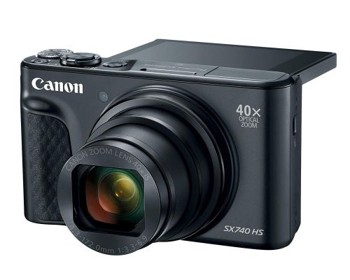 Canon Powershot SX740 Black HH Camera 2955C011AA