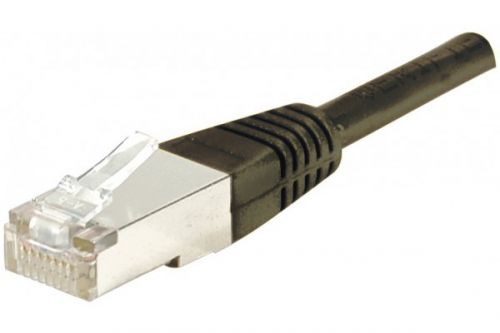 EXC Patch Cable RJ45 F UTP cat.6 Black 20M Network Cables 8EXC234280