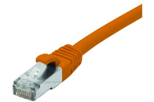EXC RJ45 cat.6 LSZH snagless Orange 0.3M
