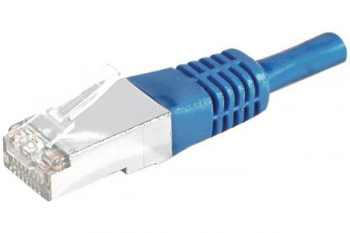 EXC Patch Cable RJ45 cat.6 S FTP Blue 1.50M