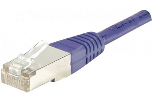 EXC RJ45 cat.6 F UTP Purple 1.5M