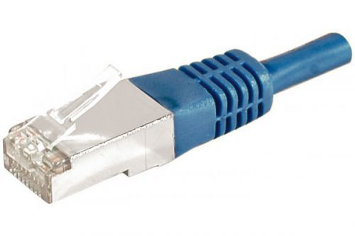 EXC RJ45 cat.6a F UTP Blue 1.5M