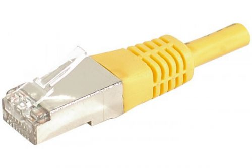 EXC RJ45 cat.6a F UTP Yellow 25M