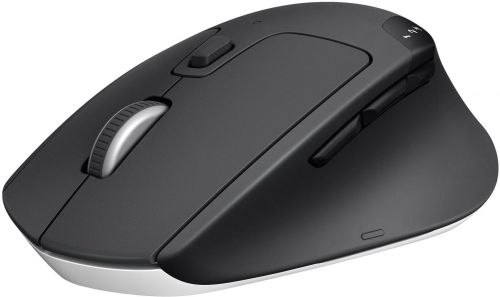 Logitech M720 Triathlon 1000 DPI Multi-Computer Wireless Black Mouse Mice & Graphics Tablets 8LO910004791