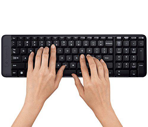 Full features in a compact size.This clever little keyboard has all the standard keys—so you can save lots of space without missing a thing, and the reliable wireless connection lets you work or play up to 10 metres (33 feet) away with virtually no delays or dropouts.The compact keyboard is about 36% smaller than standard keyboards but still has all the standard keys—so doing the things you love is as easy as ever.