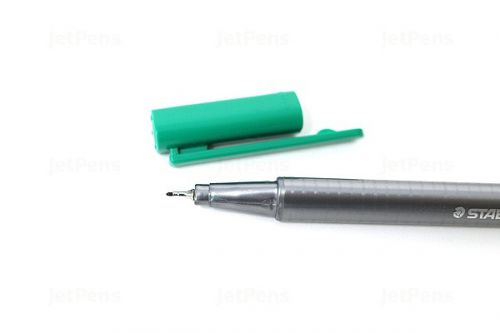 Staedtler Triplus Fineliner Pen 0.8mm Tip 0.3mm Line Green (Pack 10) 334-5 Fineliner & Felt Tip Pens 60929SR