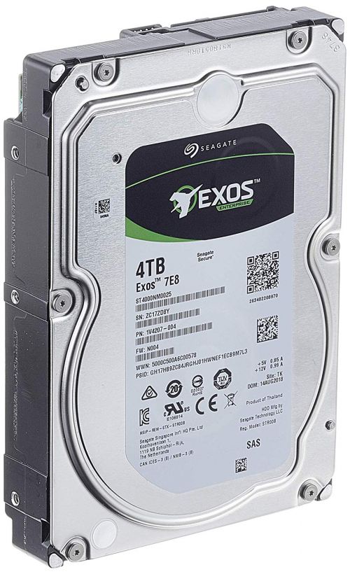 Seagate 4TB Exos 7E8 72 SAS Internal HDD