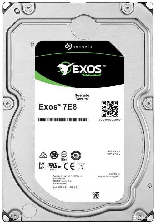 Seagate 1TB Exos 7E8 SAS 3.5 Internal HDD
