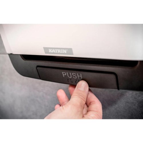 Katrin Inclusive System Towel Dispenser White 90045 - Metsa Tissue - KZ09004 - McArdle Computer and Office Supplies