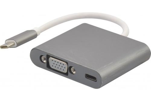 EXC USB C 3.1 to VGA Adapter Inc PD