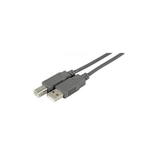 USB 2.0 A.B Entry Level Cord Grey 1.8m