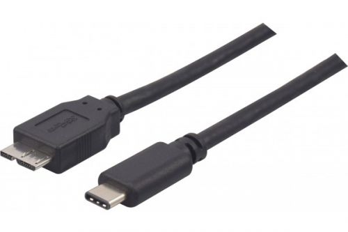 EXC USB 3.1 Gen1 Micro B to C Cable 1.8m