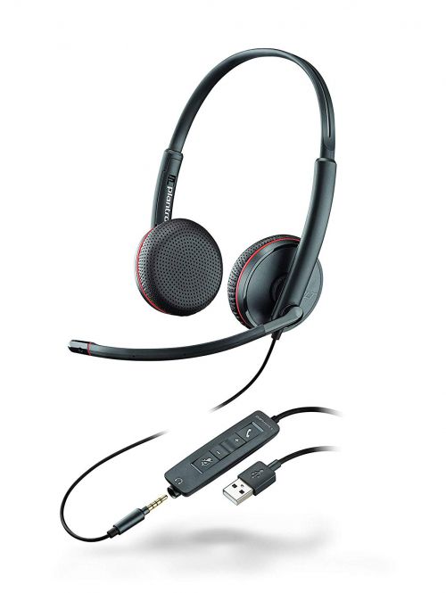 Poly Blackwire C3220 USB C Headset