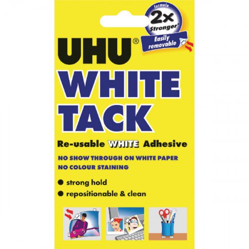 UHU White Tack Handy PK12 3for2