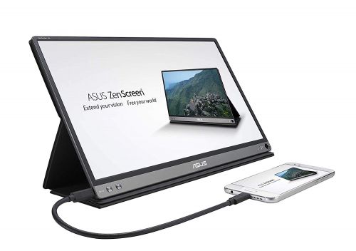 Asus ZenScreen Go MB16AP 15.6 Inch 1920 x 1080 Pixels Full HD IPS Panel USB-C Monitor Desktop Monitors 8ASMB16AP