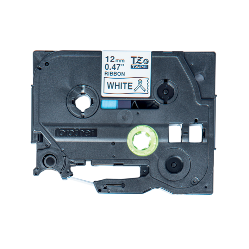 Brother P-Touch TZe Ribbon Tape Cassette 12mm x 4m Black on White Tape TZER231 - BA77040
