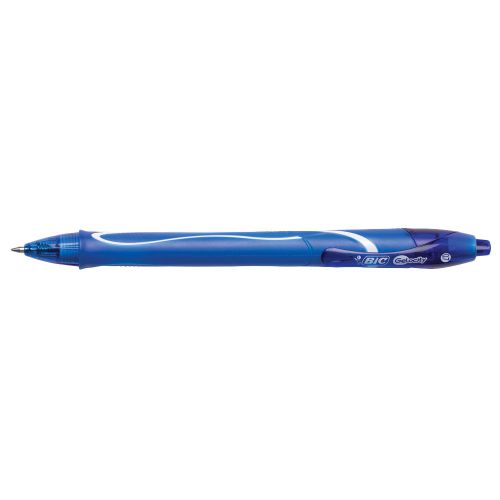 Bic Gel-ocity Quick Dry Ink Rollerball Pen Blue PK12 3for2