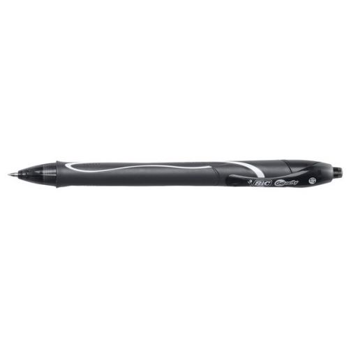 Bic Gel-ocity Quick Dry Ink Rollerball Pen Black PK12 3for2