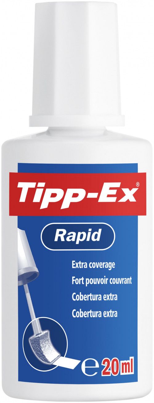 Tipp-Ex Rapid Correction Fluid 20ml PK10 3for2
