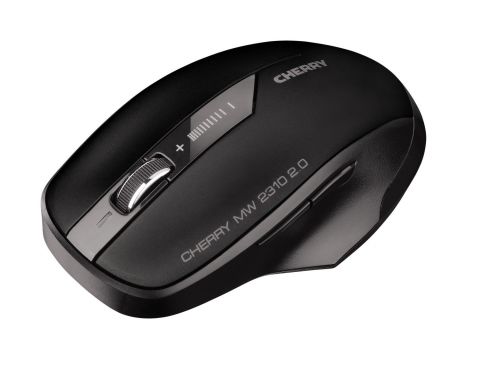 CH08997 Cherry MW 2310 USB Wireless Optical Mouse 6 Button Black JW-T0320