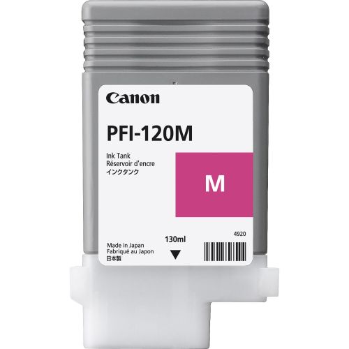Canon PFI120M Magenta Standard Capacity Ink Cartridge 130ml - 2887C001AA
