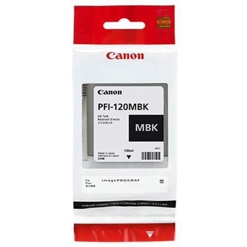 Canon PFI120MBK Matt Black Standard Capacity Ink Cartridge 130ml - 2884C001AA