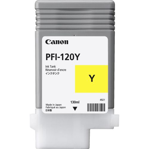 OEM Canon PFI-120Y Yellow Ink Cartridge 2888C001